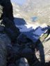 Il Rifugio Gnutti dal Passo del Miller