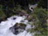 Le cascate Alte di Vallesinella scendendo dal rifugio Casinei 