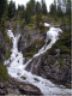Le cascate di Vallesinella Alta dal basso